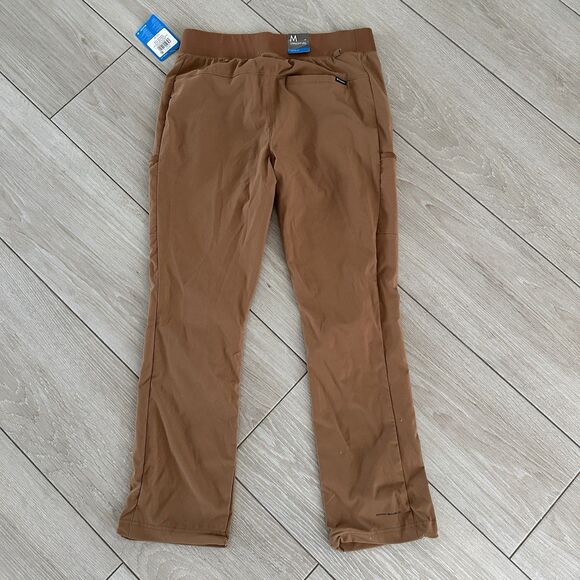 Columbia Leslie Falls Pants Womens MEDIUM Short Mid Rise Quick Dry Trail Hiking - Picture 6 of 7